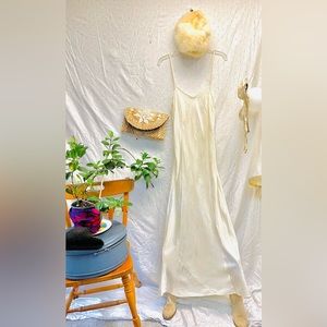 1930’s Cream Rayon Slip Dress